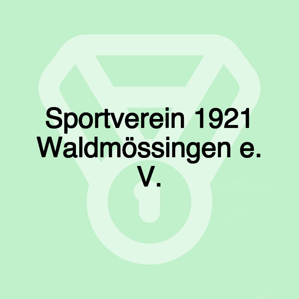 Sportverein 1921 Waldmössingen e. V.