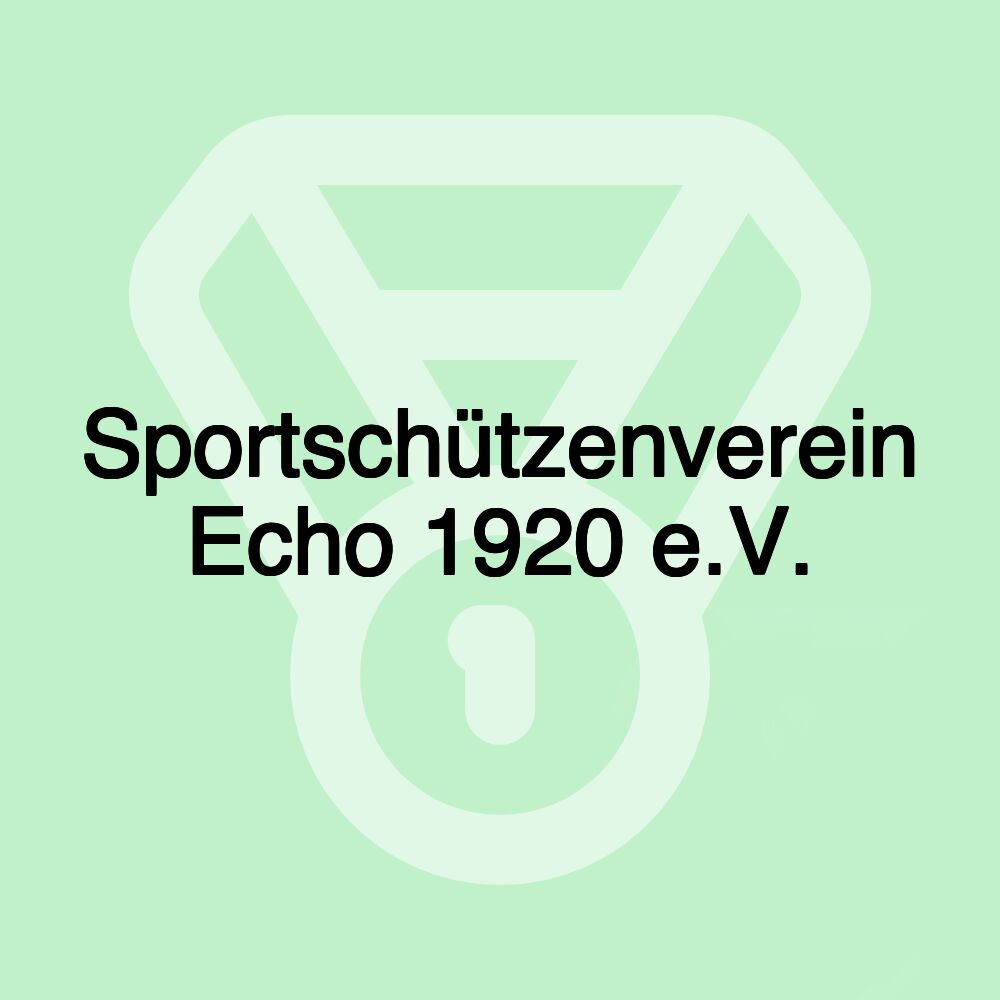 Sportschützenverein Echo 1920 e.V.