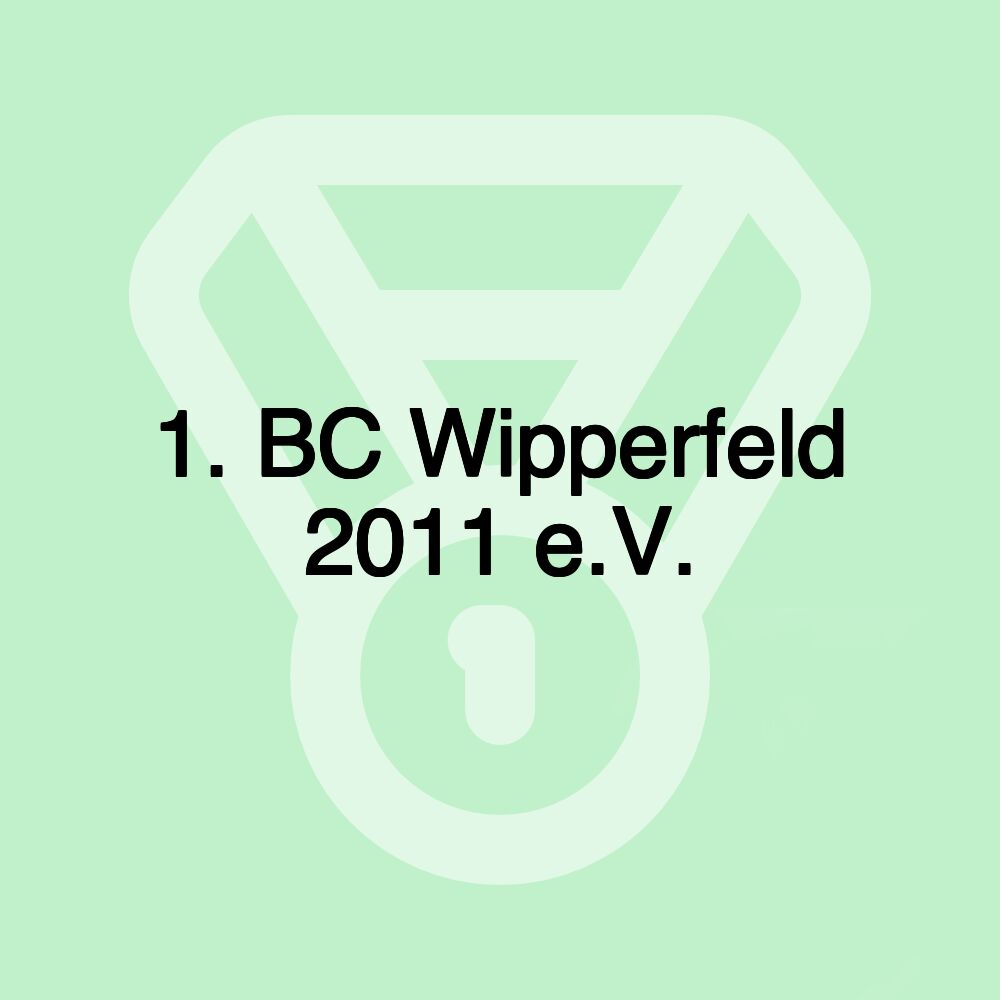 1. BC Wipperfeld 2011 e.V.