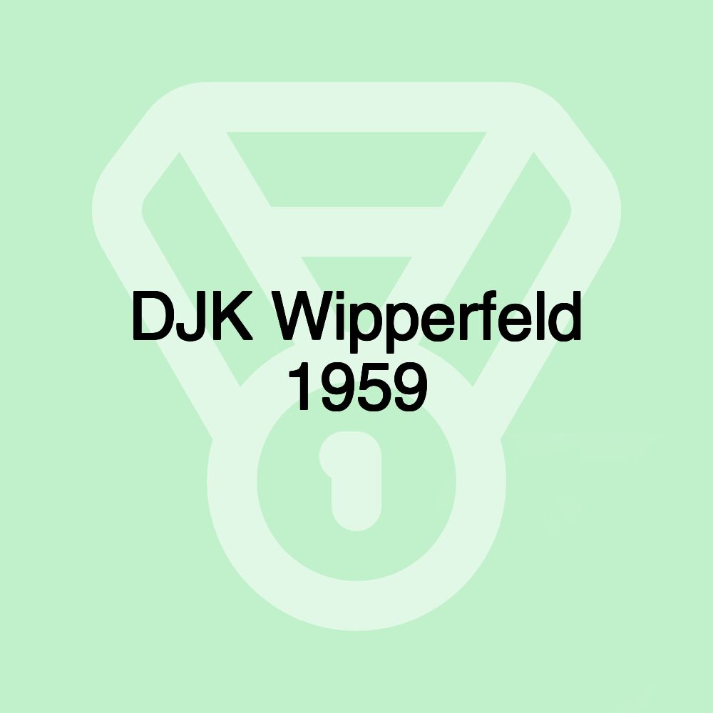 DJK Wipperfeld 1959