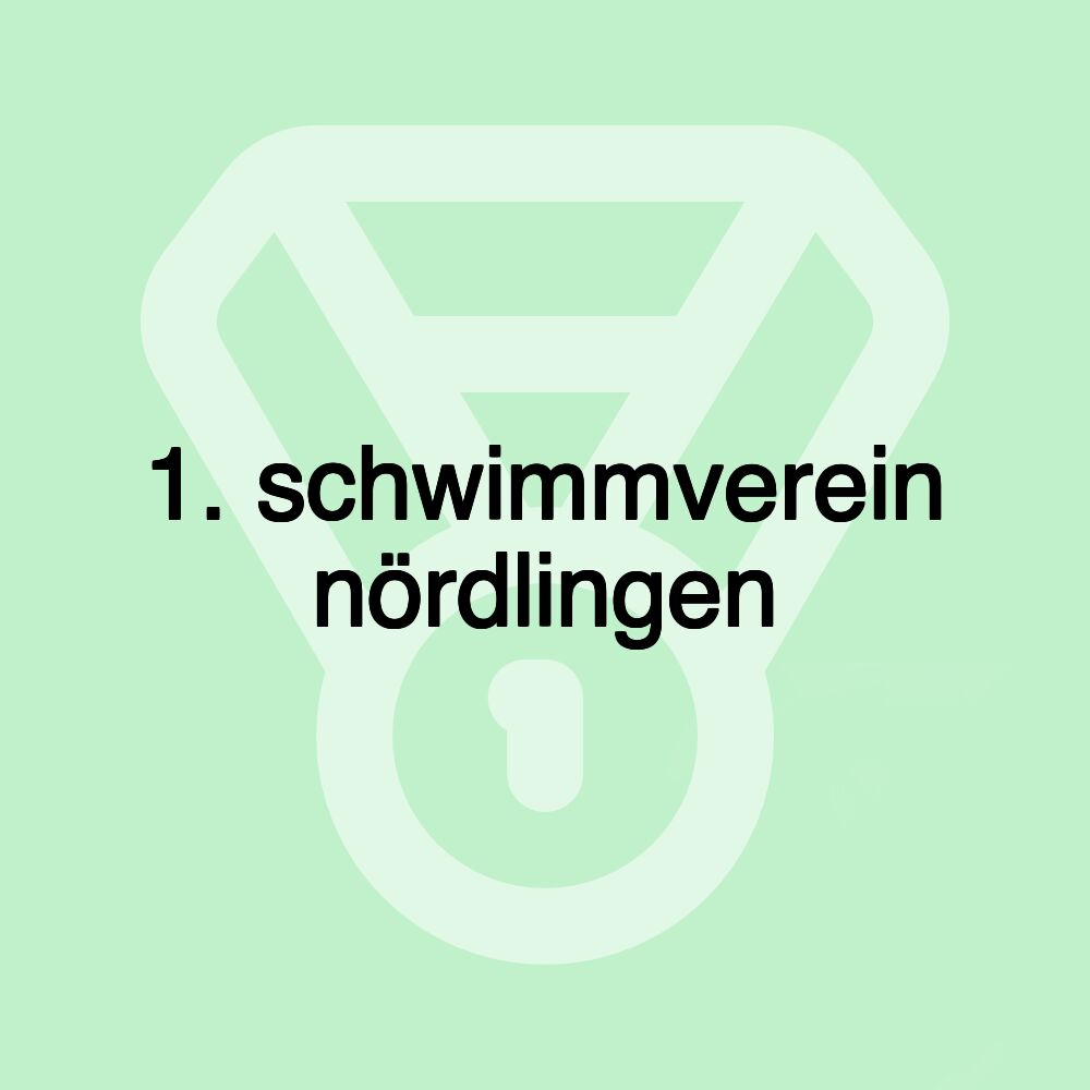 1. schwimmverein nördlingen