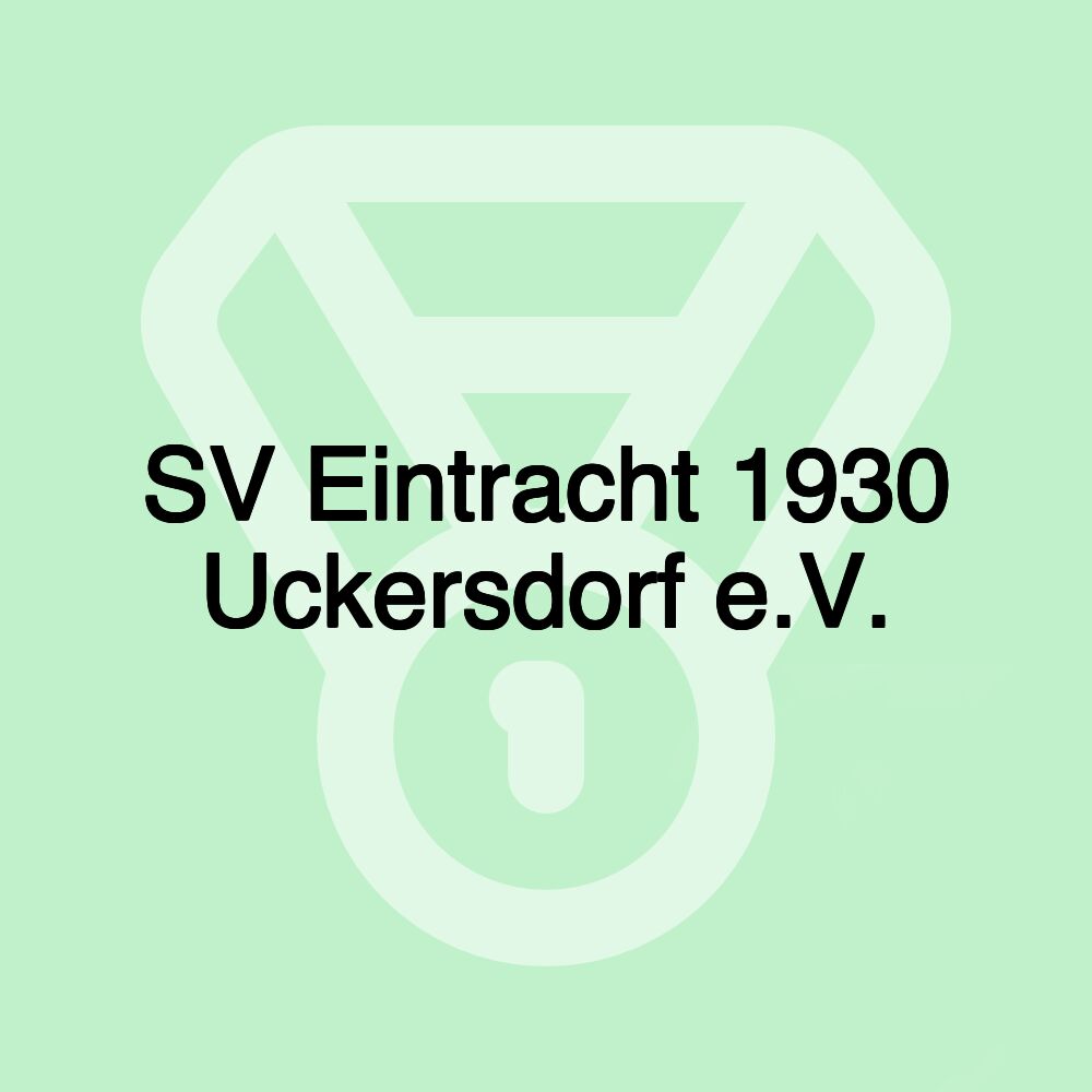 SV Eintracht 1930 Uckersdorf e.V.