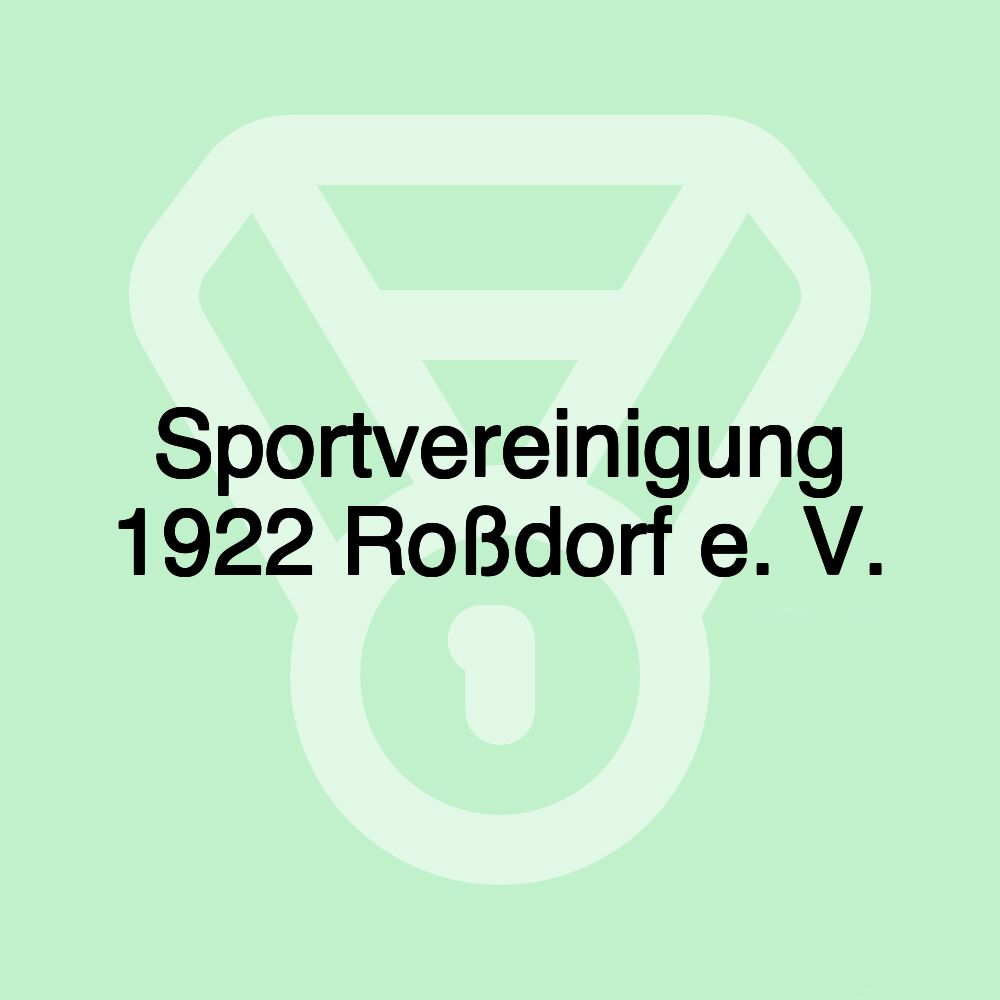 Sportvereinigung 1922 Roßdorf e. V.