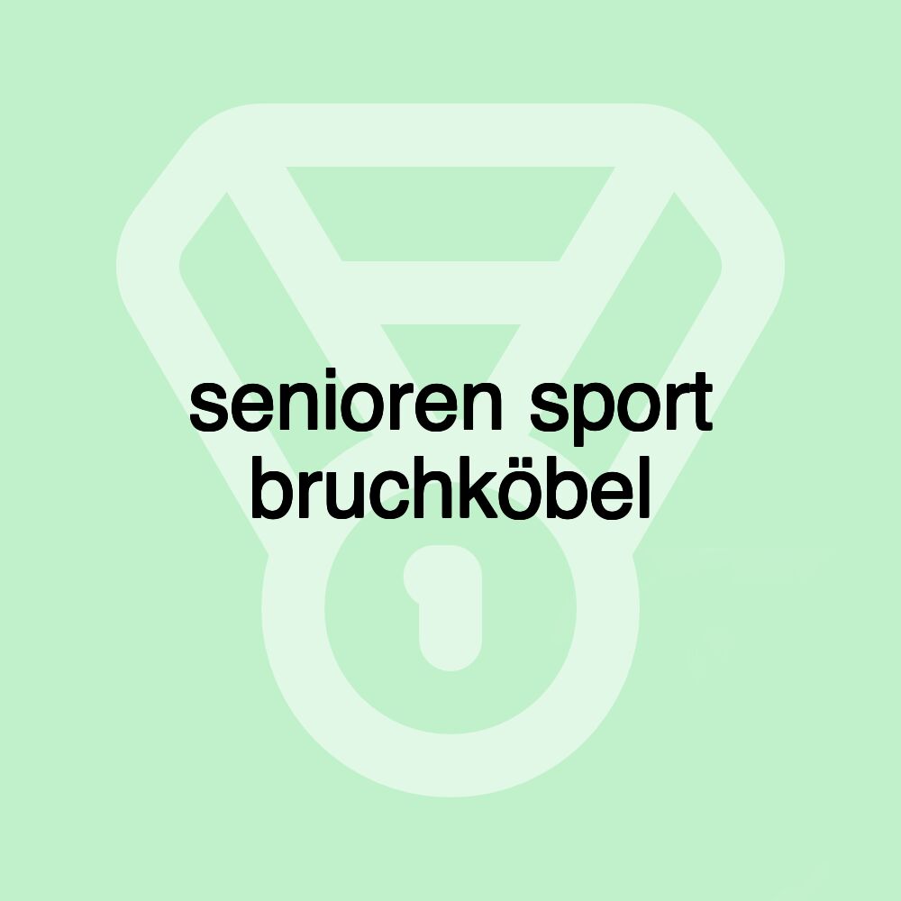 senioren sport bruchköbel