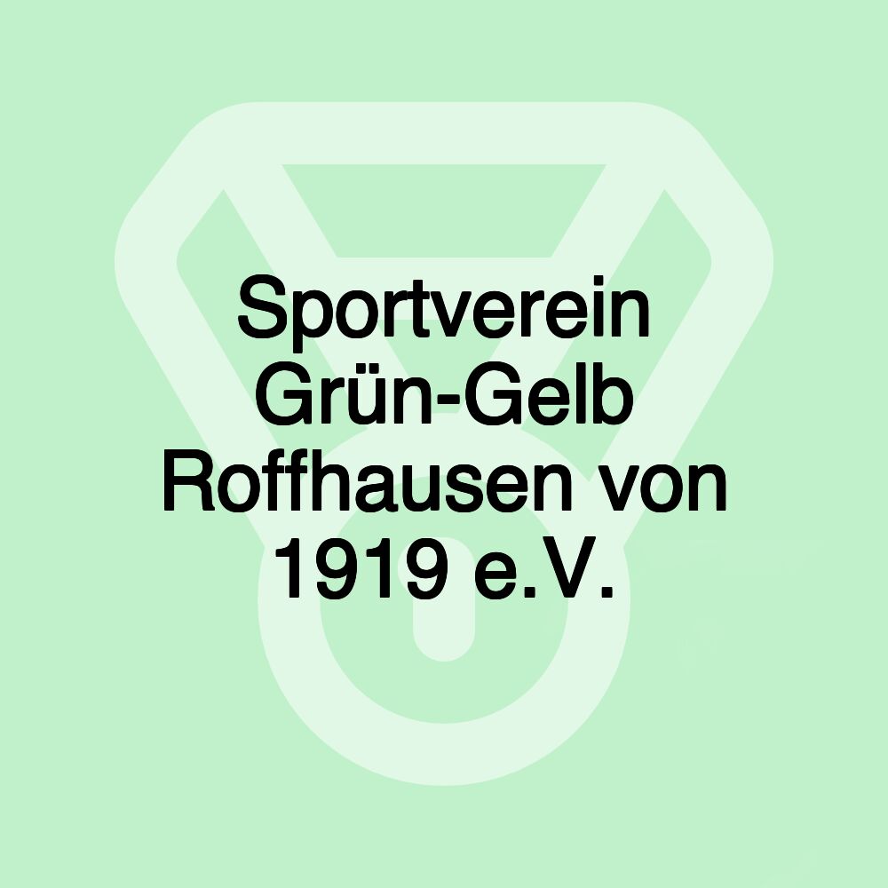 Sportverein Grün-Gelb Roffhausen von 1919 e.V.