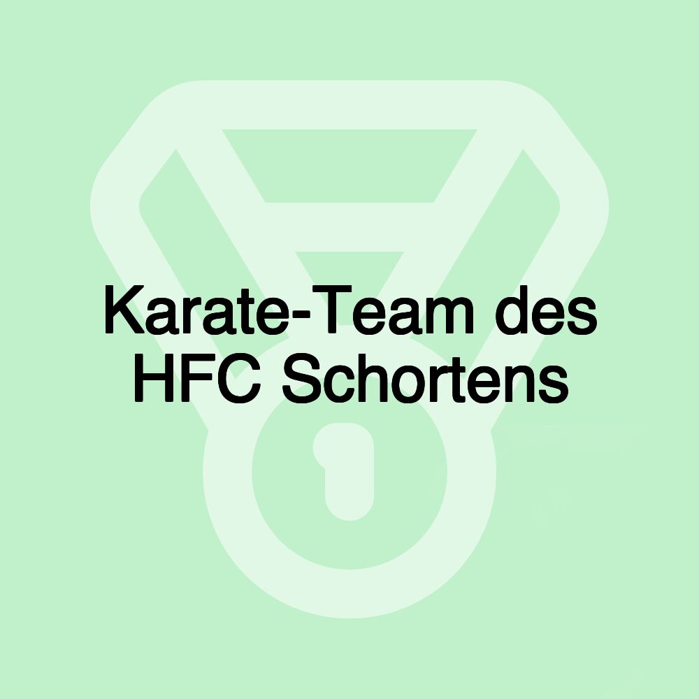 Karate-Team des HFC Schortens