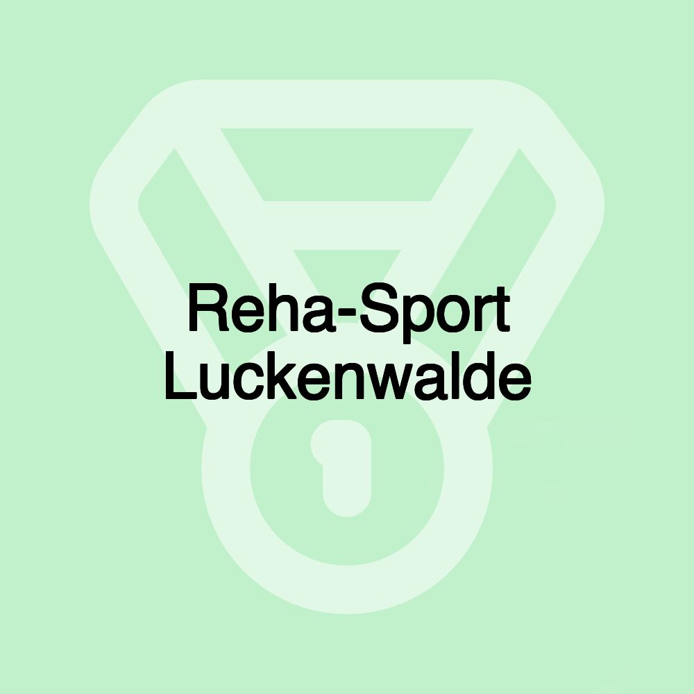 Reha-Sport Luckenwalde