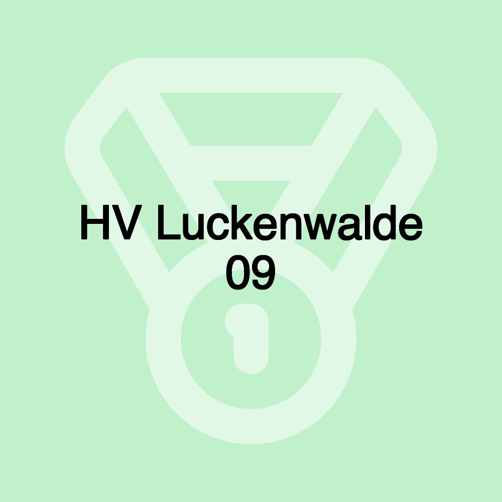 HV Luckenwalde 09