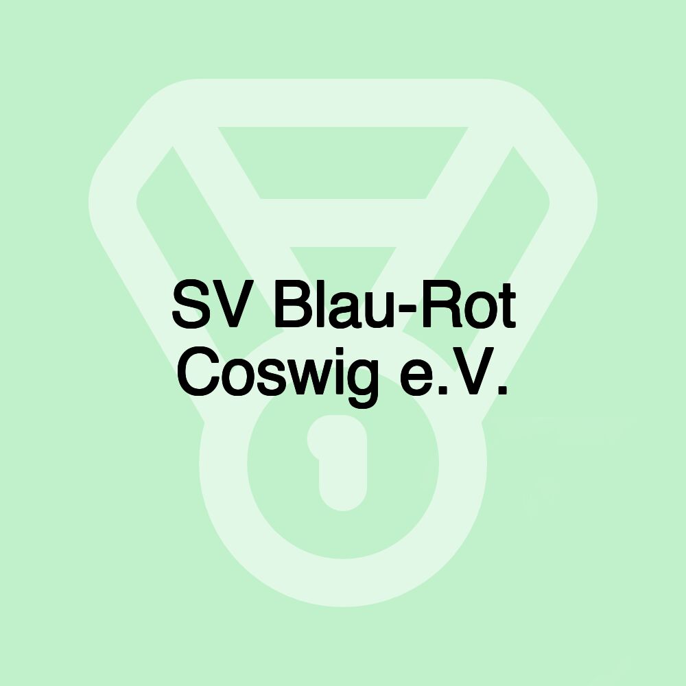 SV Blau-Rot Coswig e.V.