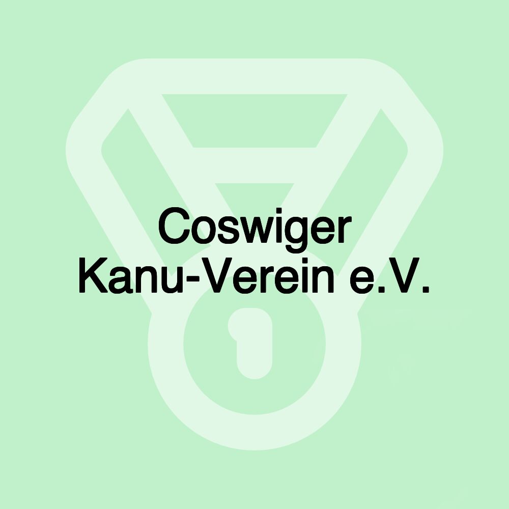 Coswiger Kanu-Verein e.V.