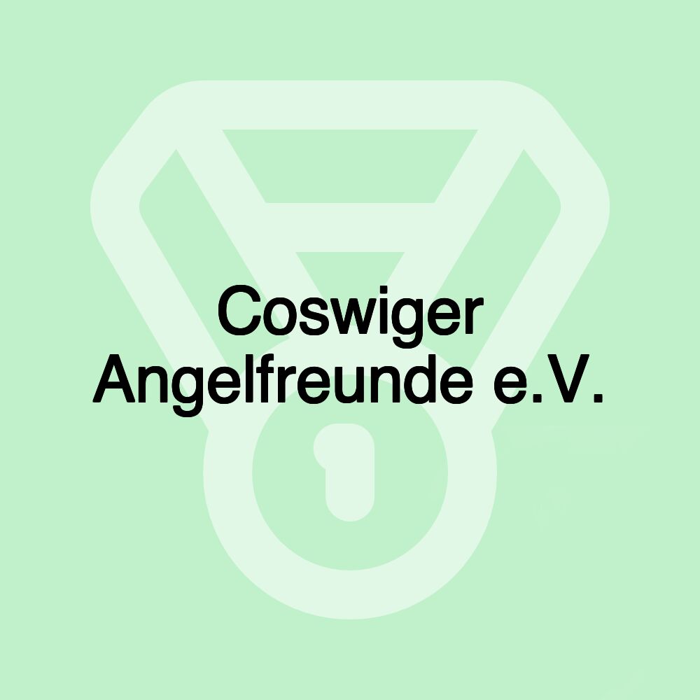 Coswiger Angelfreunde e.V.