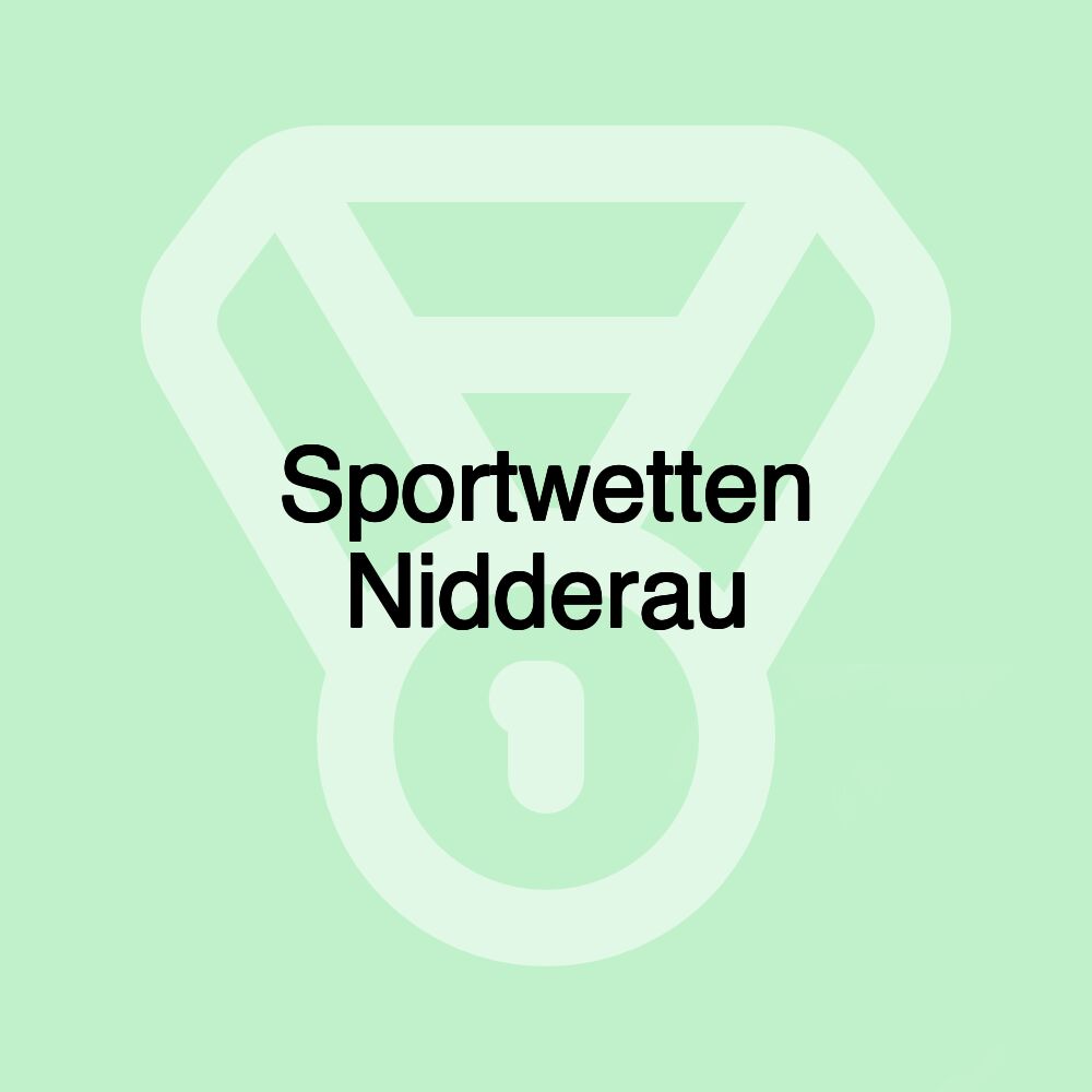 Sportwetten Nidderau