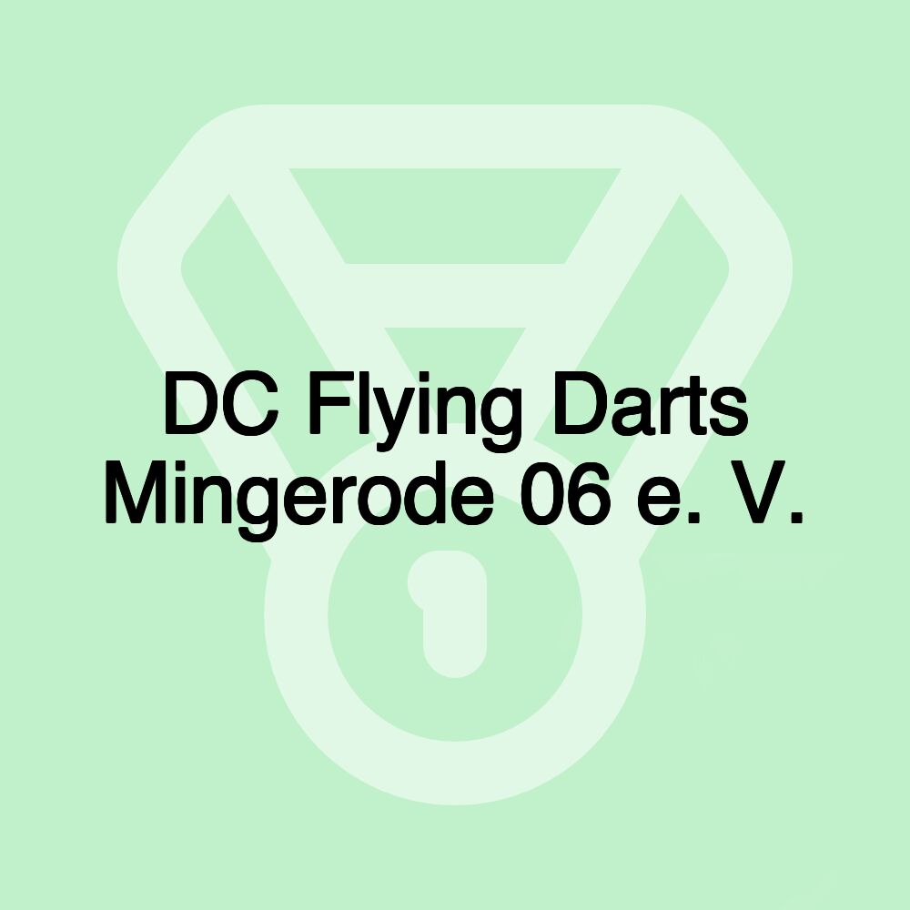 DC Flying Darts Mingerode 06 e. V.