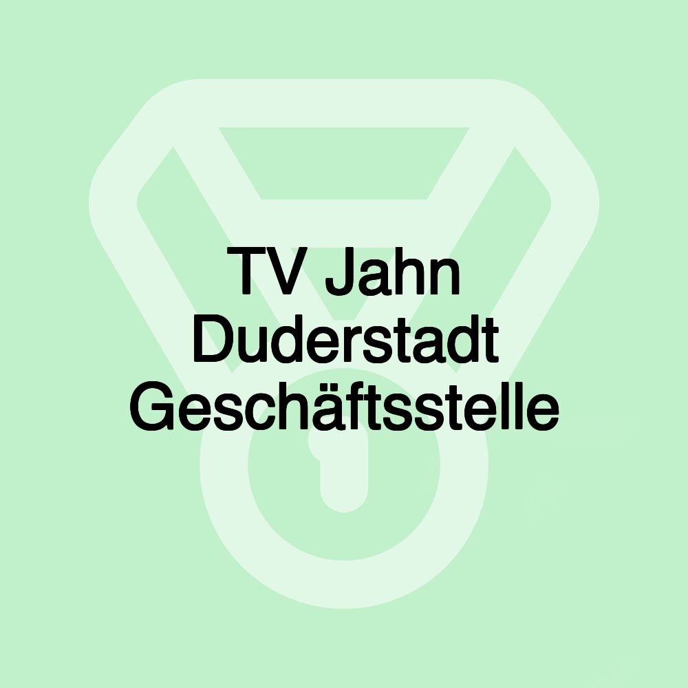 TV Jahn Duderstadt Geschäftsstelle