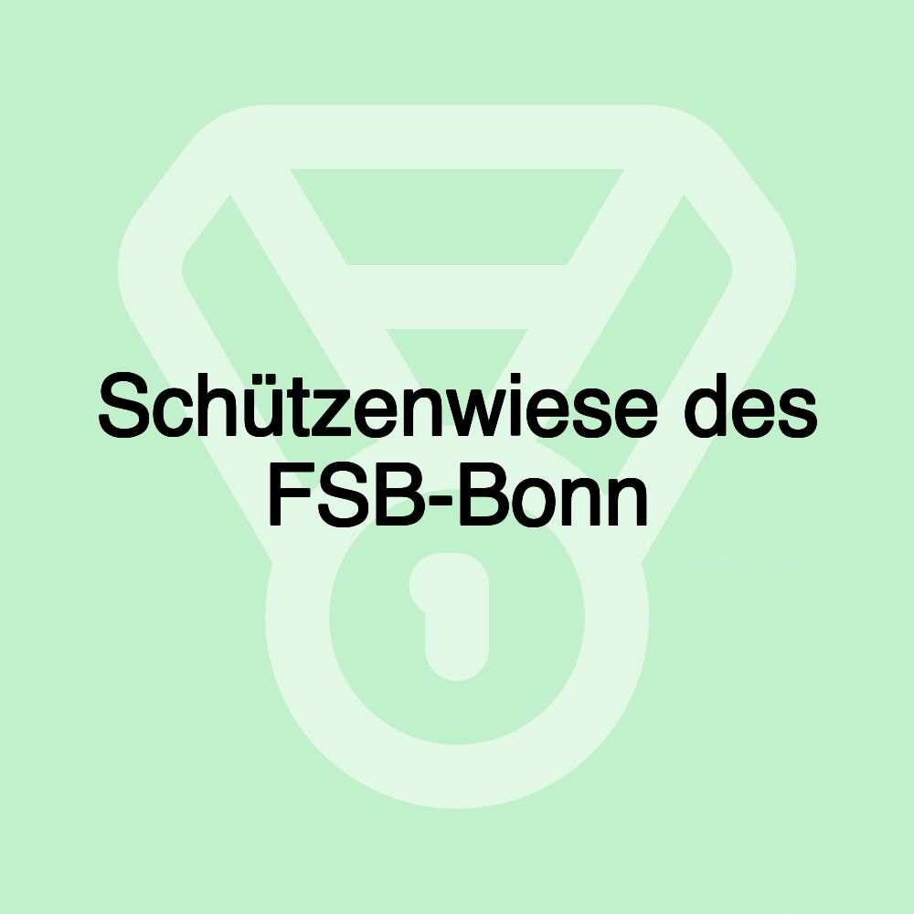 Schützenwiese des FSB-Bonn