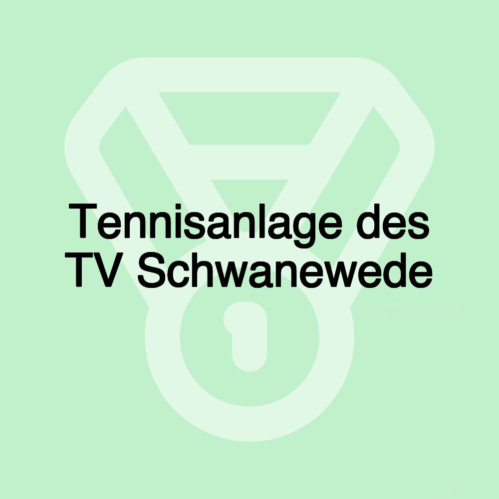 Tennisanlage des TV Schwanewede