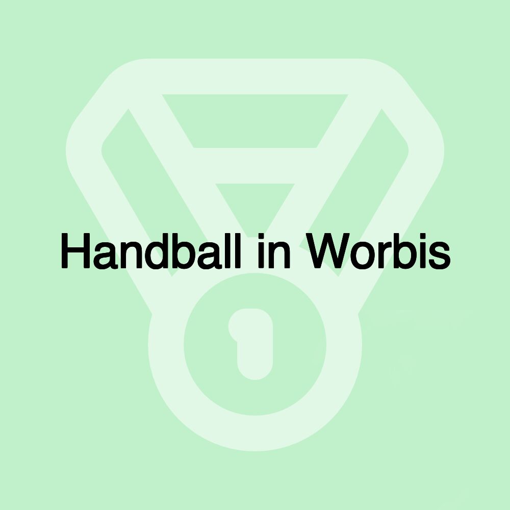 Handball in Worbis