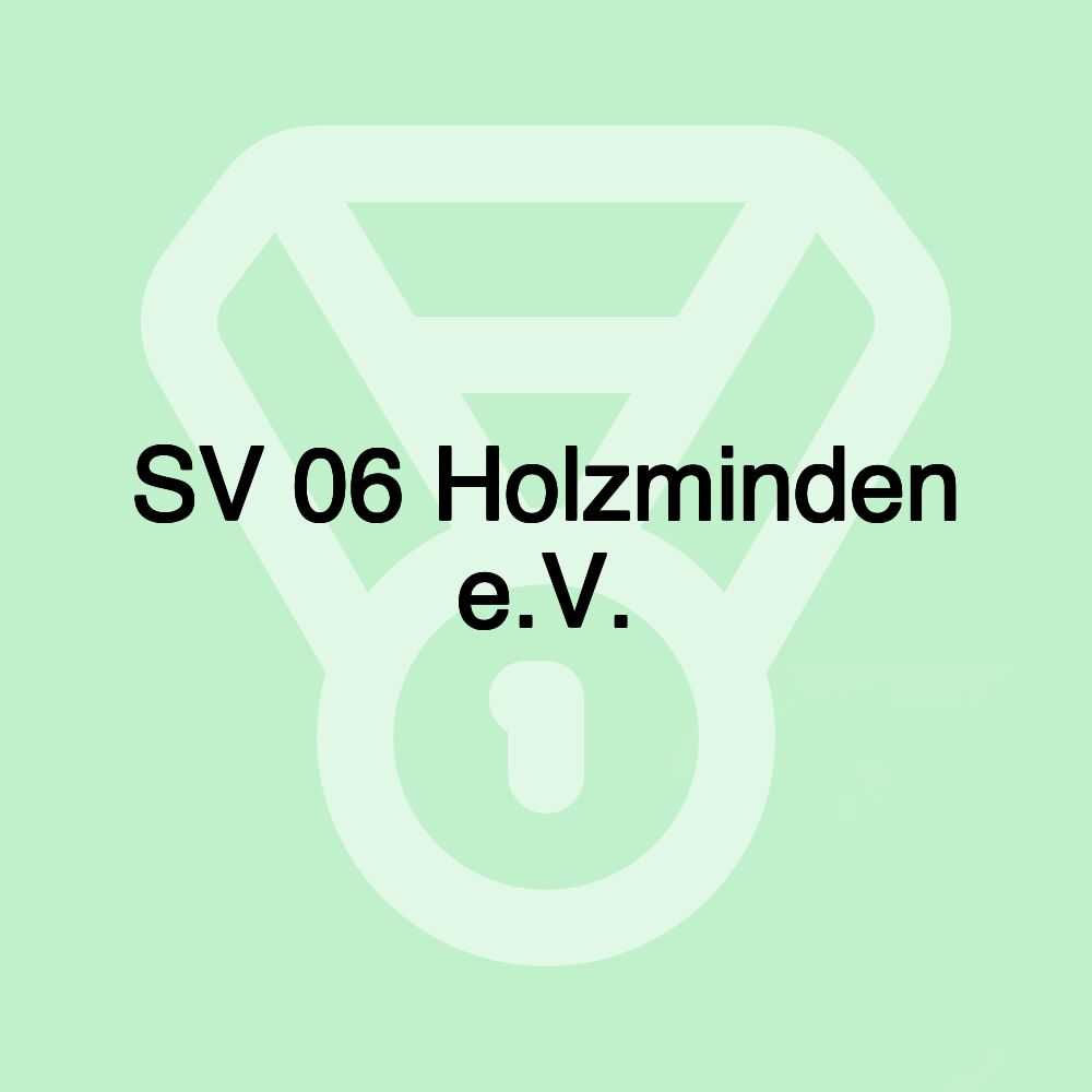 SV 06 Holzminden e.V.