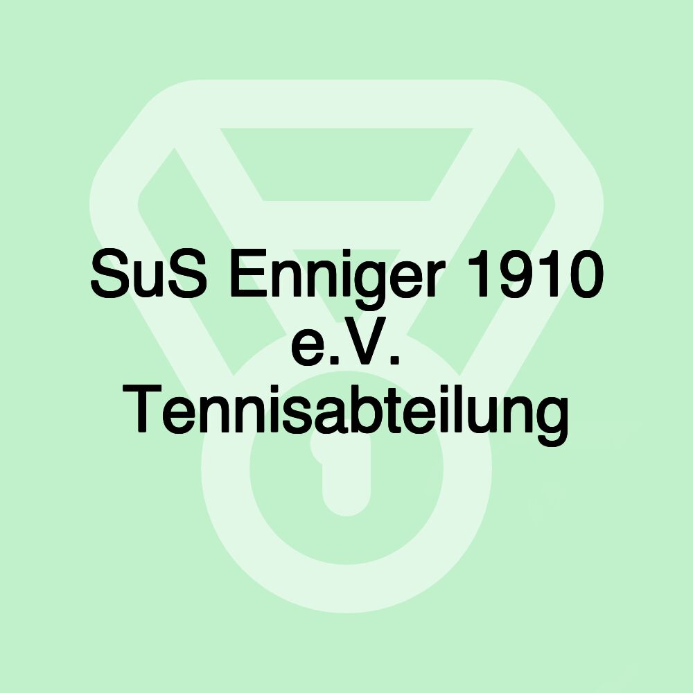 SuS Enniger 1910 e.V. Tennisabteilung