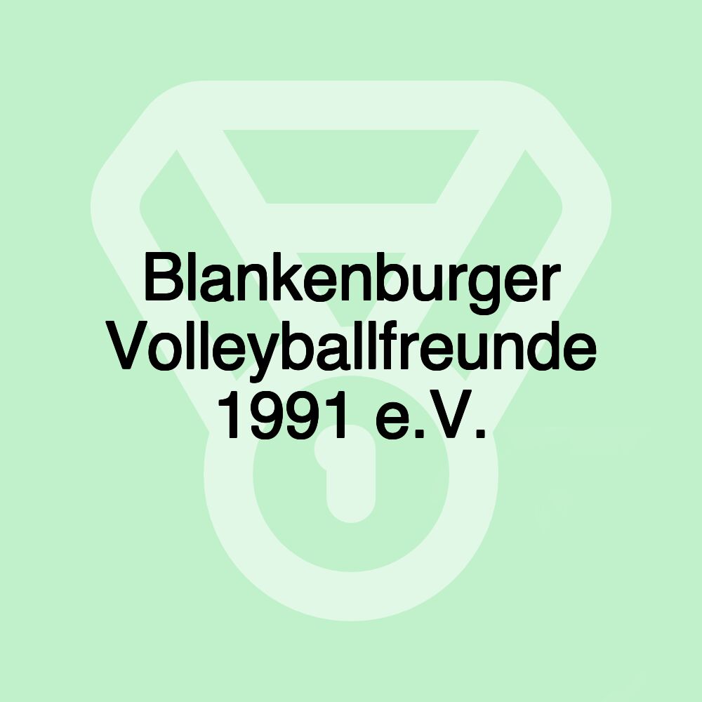 Blankenburger Volleyballfreunde 1991 e.V.