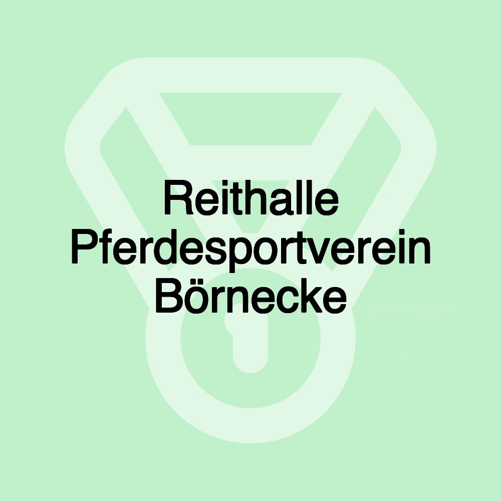 Reithalle Pferdesportverein Börnecke