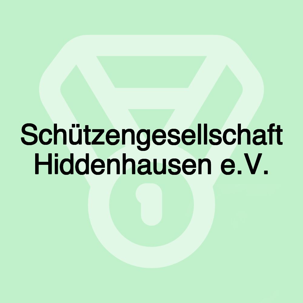 Schützengesellschaft Hiddenhausen e.V.