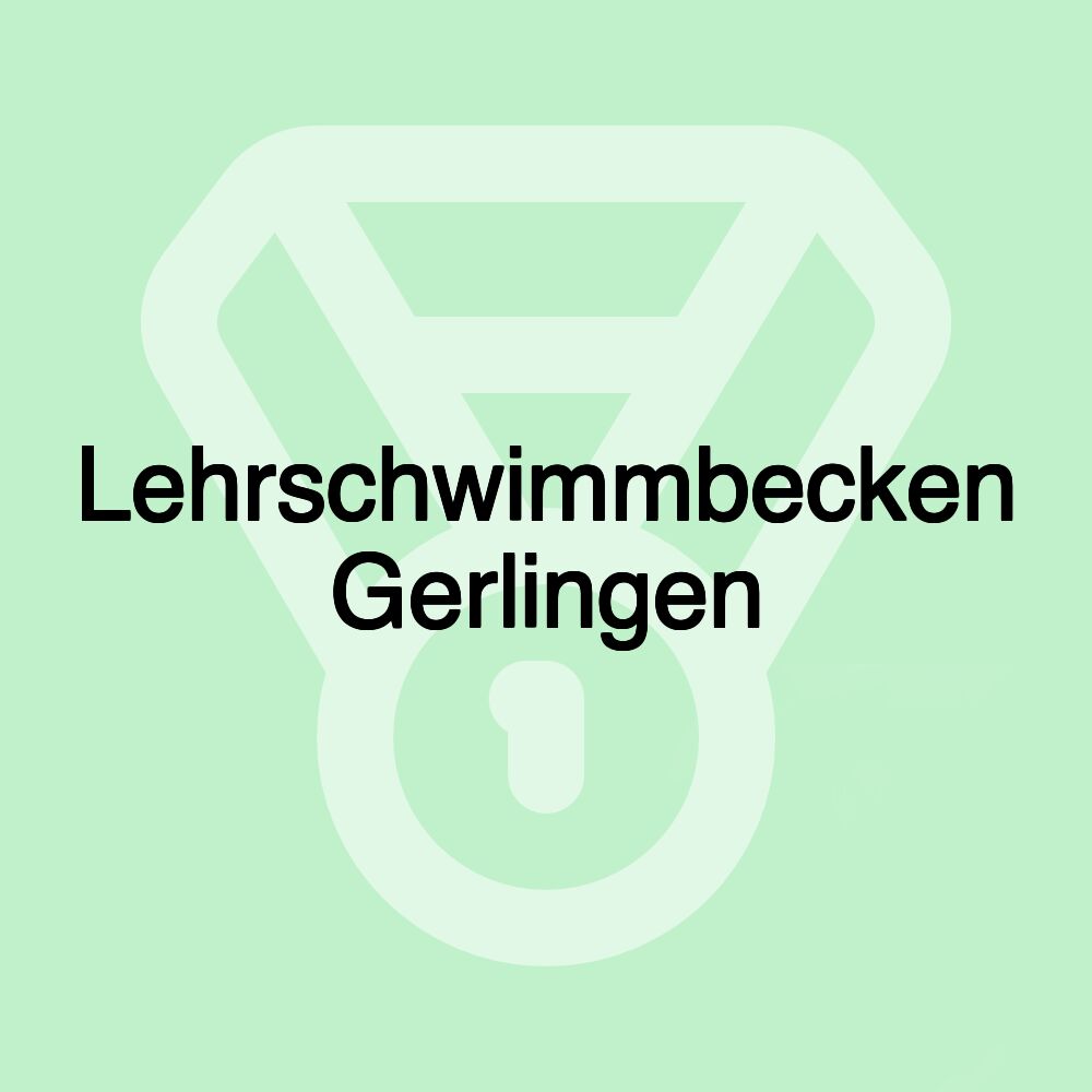 Lehrschwimmbecken Gerlingen