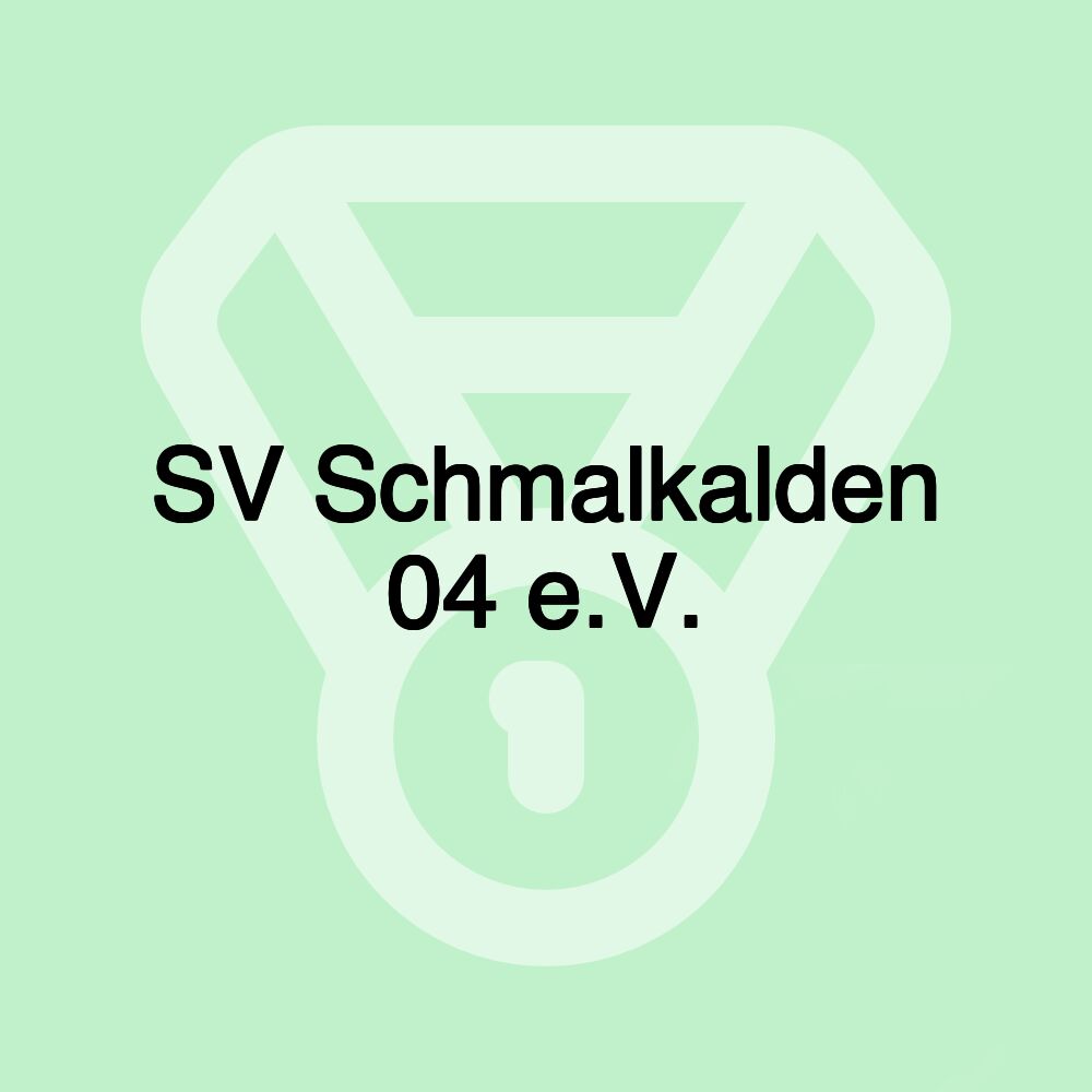 SV Schmalkalden 04 e.V.