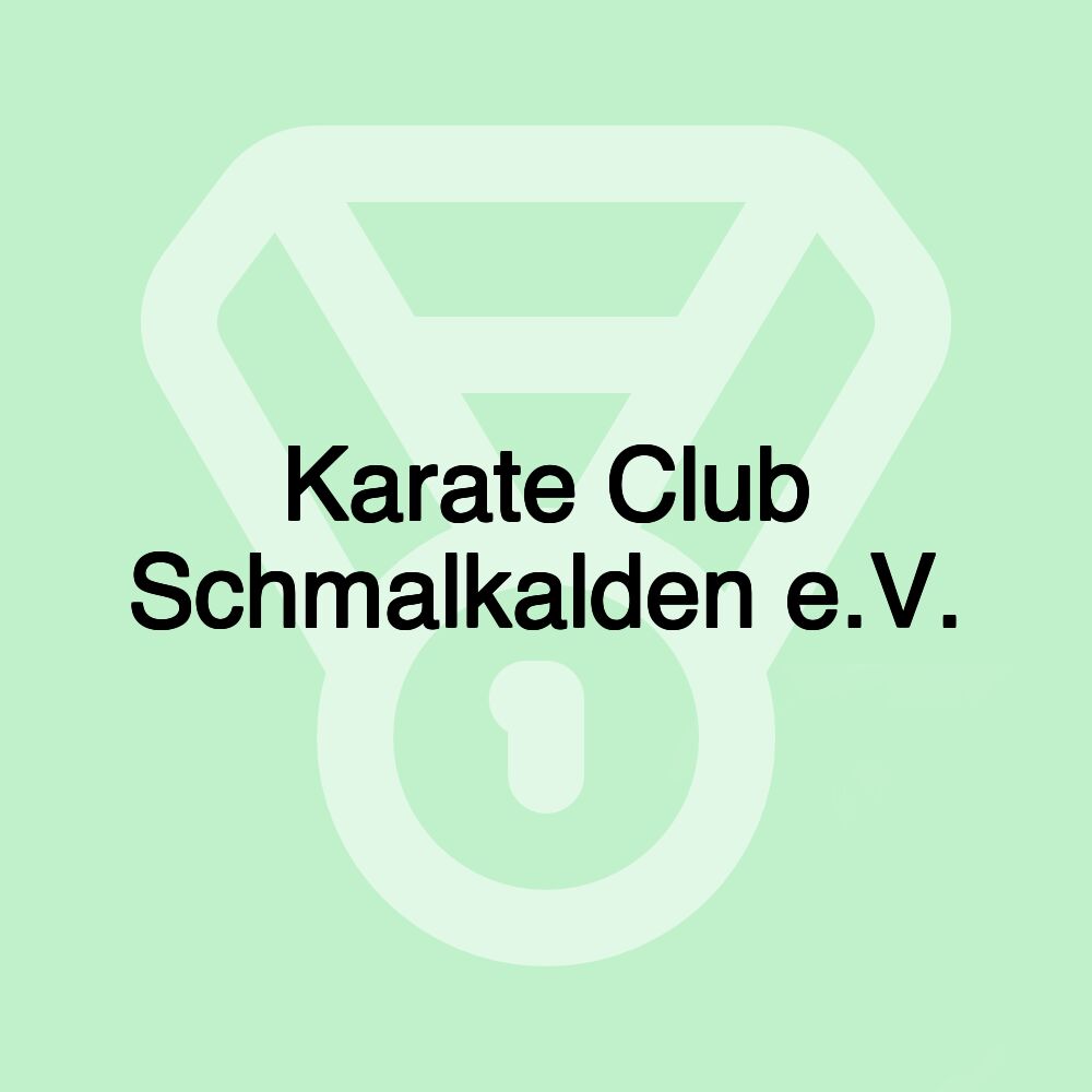 Karate Club Schmalkalden e.V.