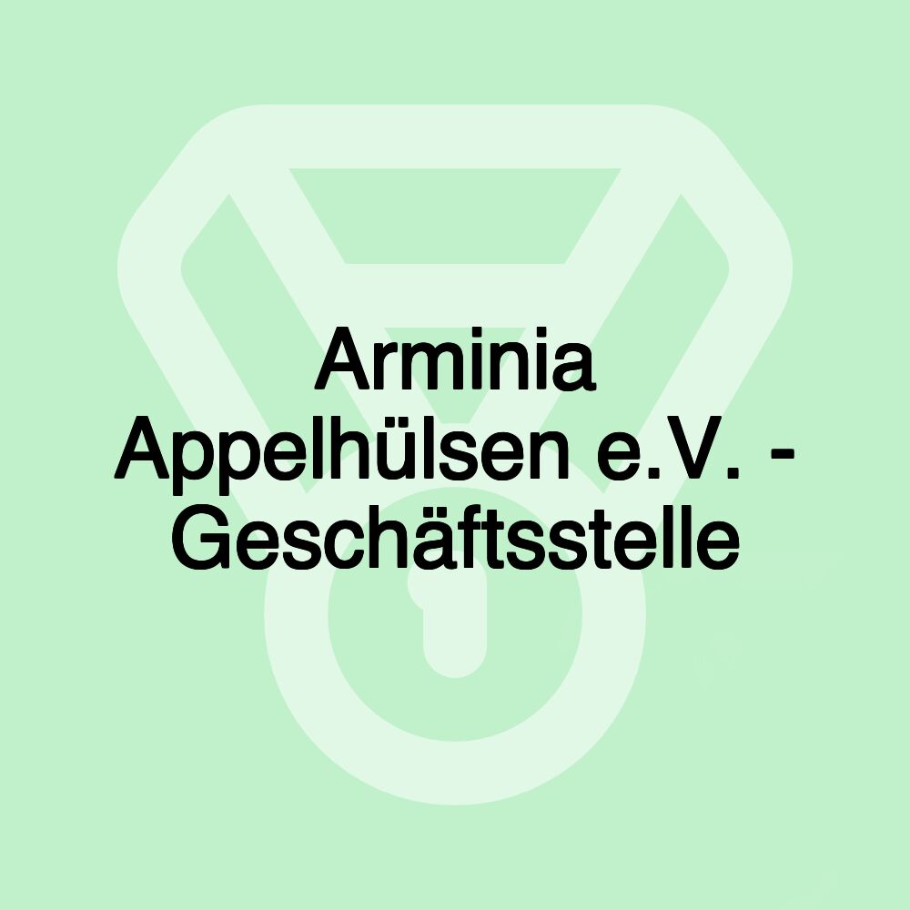 Arminia Appelhülsen e.V. - Geschäftsstelle