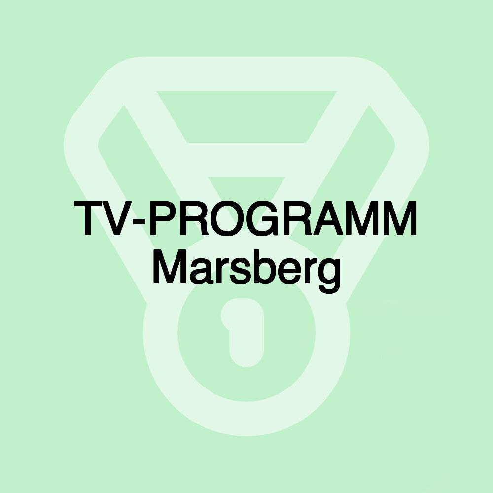 TV-PROGRAMM Marsberg