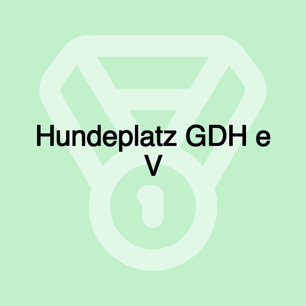 Hundeplatz GDH e V