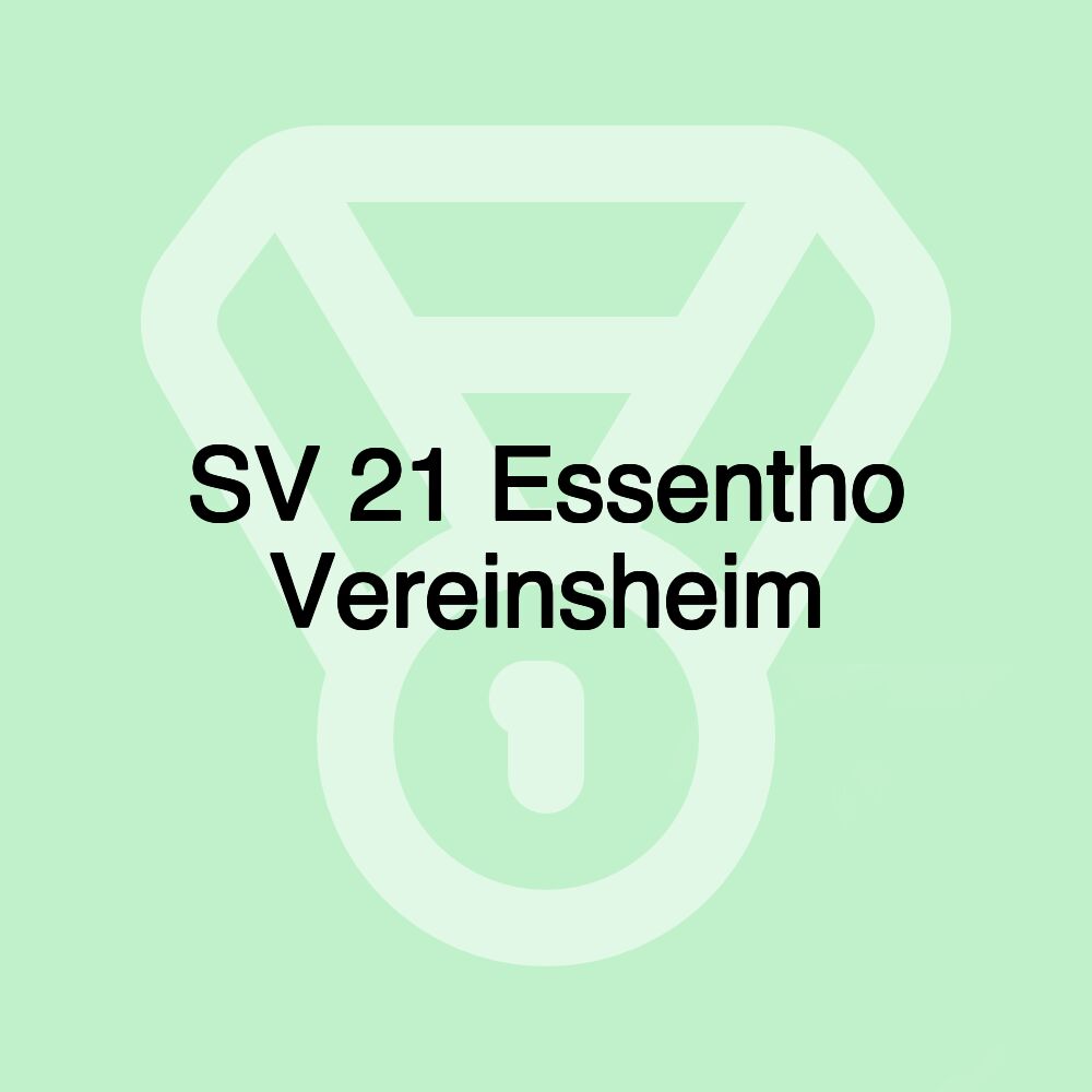 SV 21 Essentho Vereinsheim