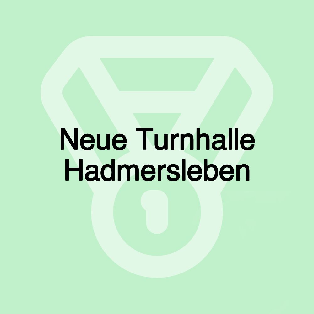 Neue Turnhalle Hadmersleben