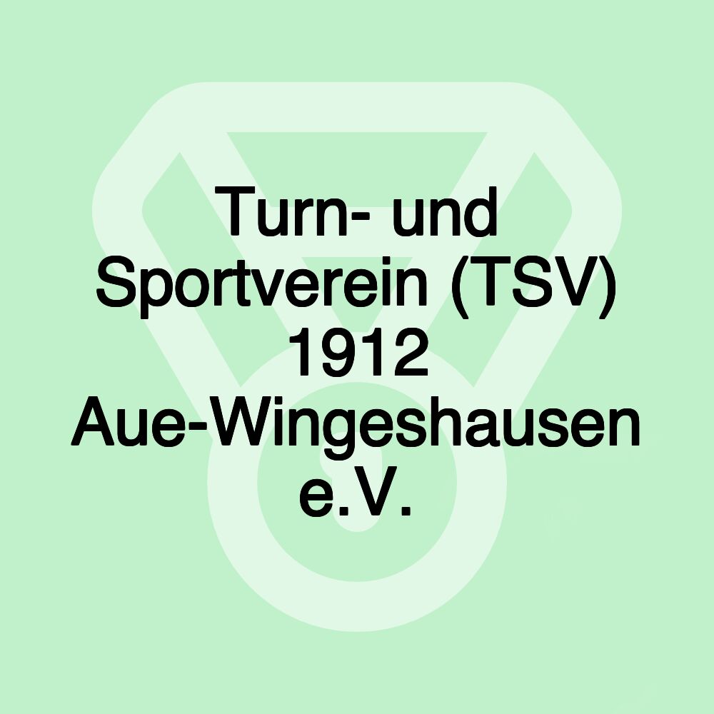 Turn- und Sportverein (TSV) 1912 Aue-Wingeshausen e.V.