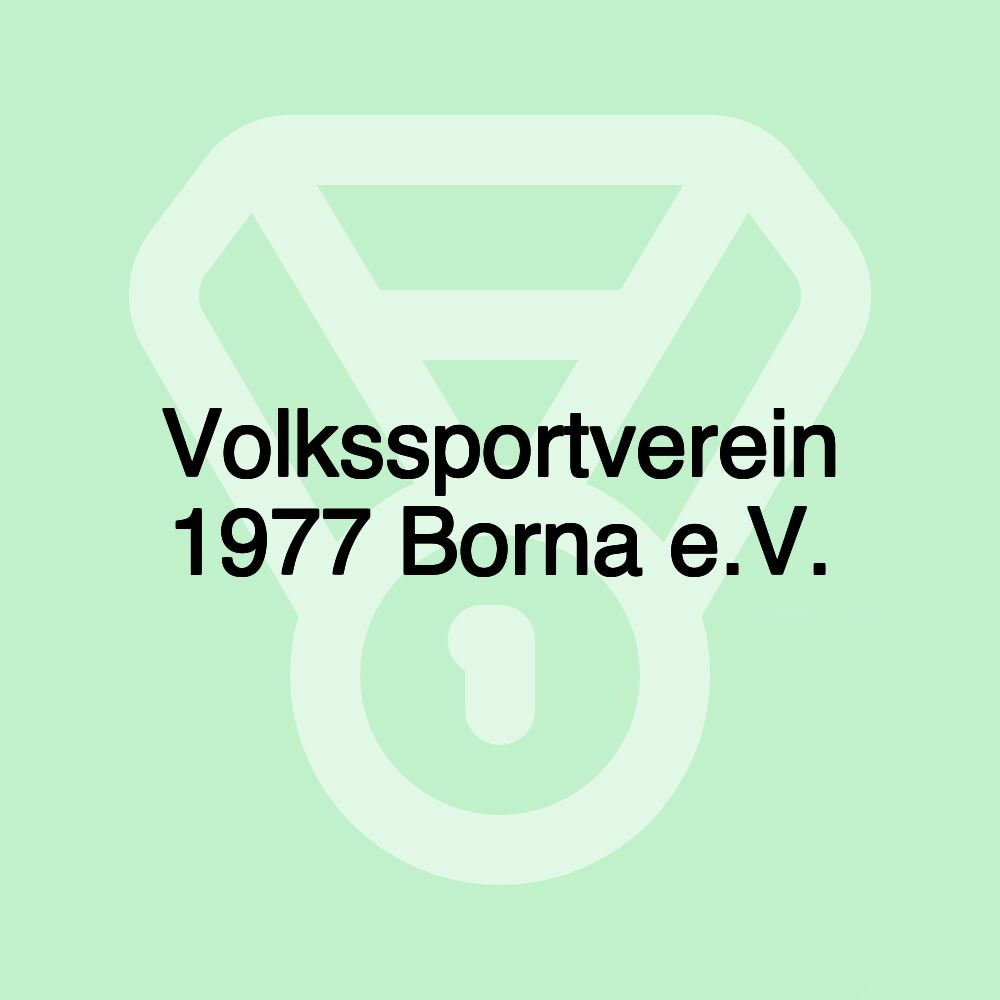 Volkssportverein 1977 Borna e.V.