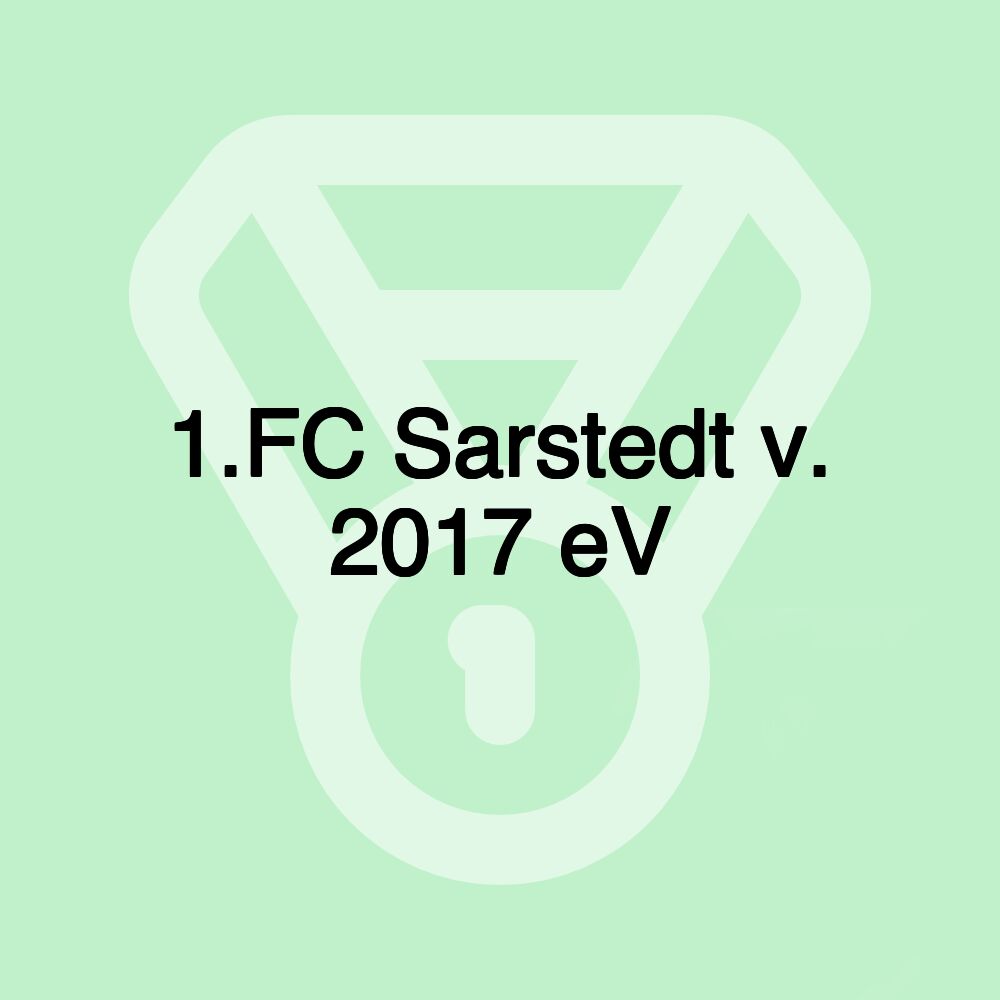 1.FC Sarstedt v. 2017 eV