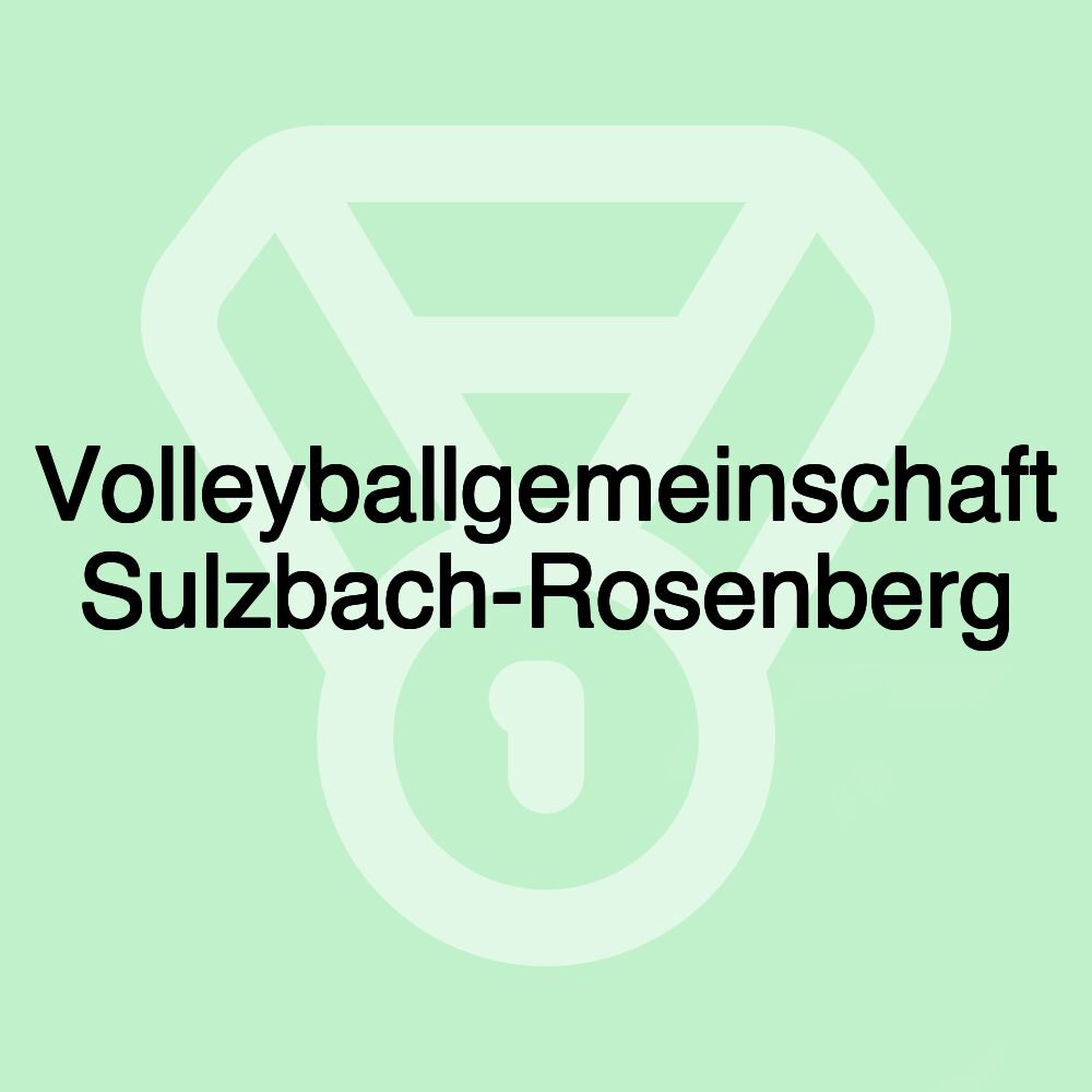 Volleyballgemeinschaft Sulzbach-Rosenberg