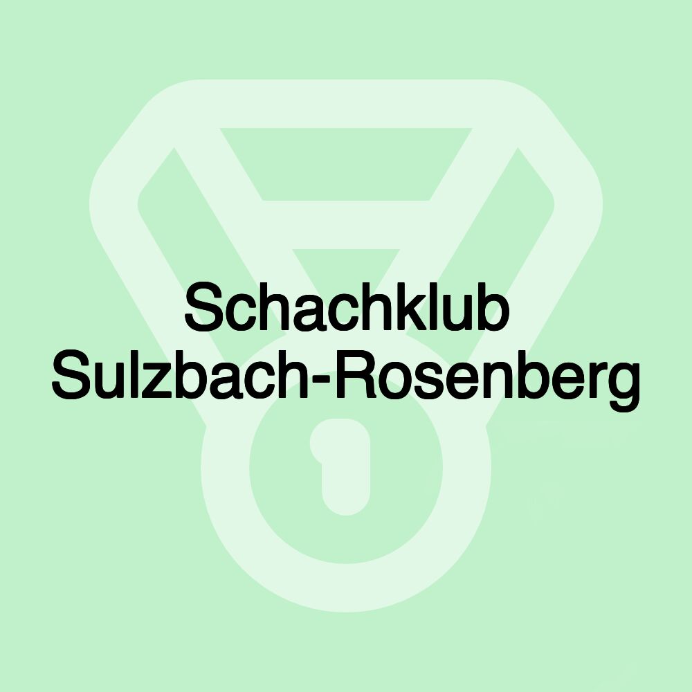 Schachklub Sulzbach-Rosenberg