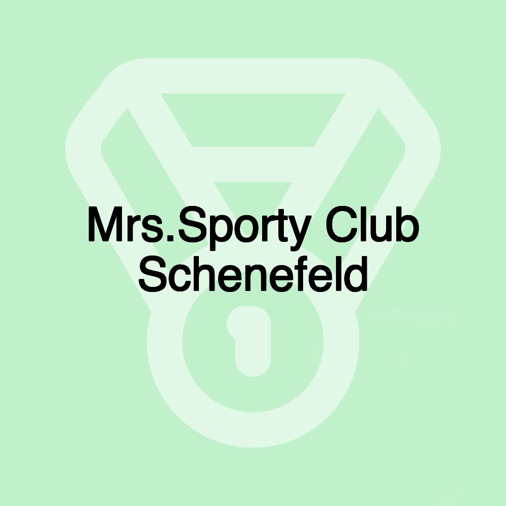 Mrs.Sporty Club Schenefeld