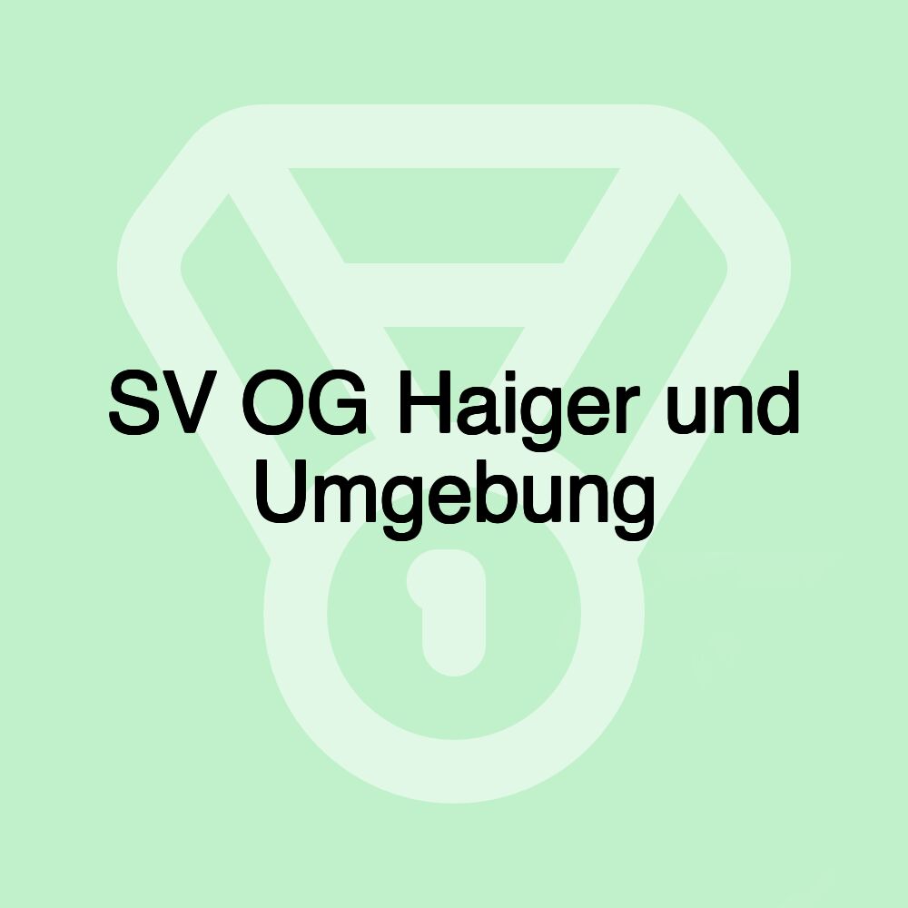 SV OG Haiger und Umgebung