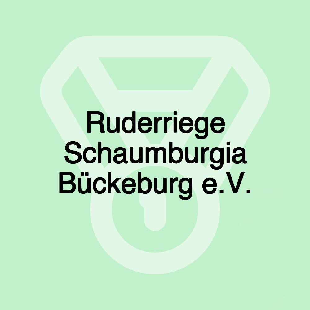 Ruderriege Schaumburgia Bückeburg e.V.