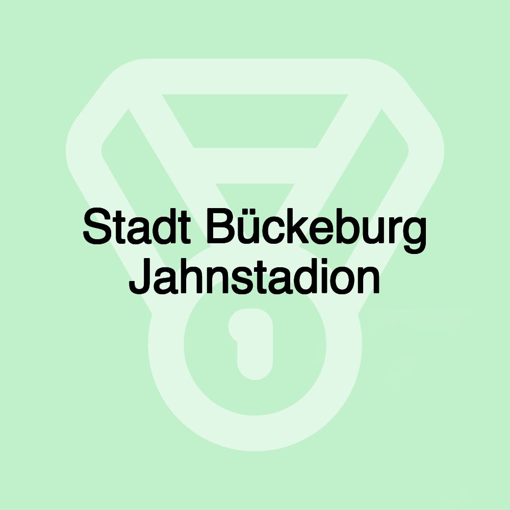 Stadt Bückeburg Jahnstadion