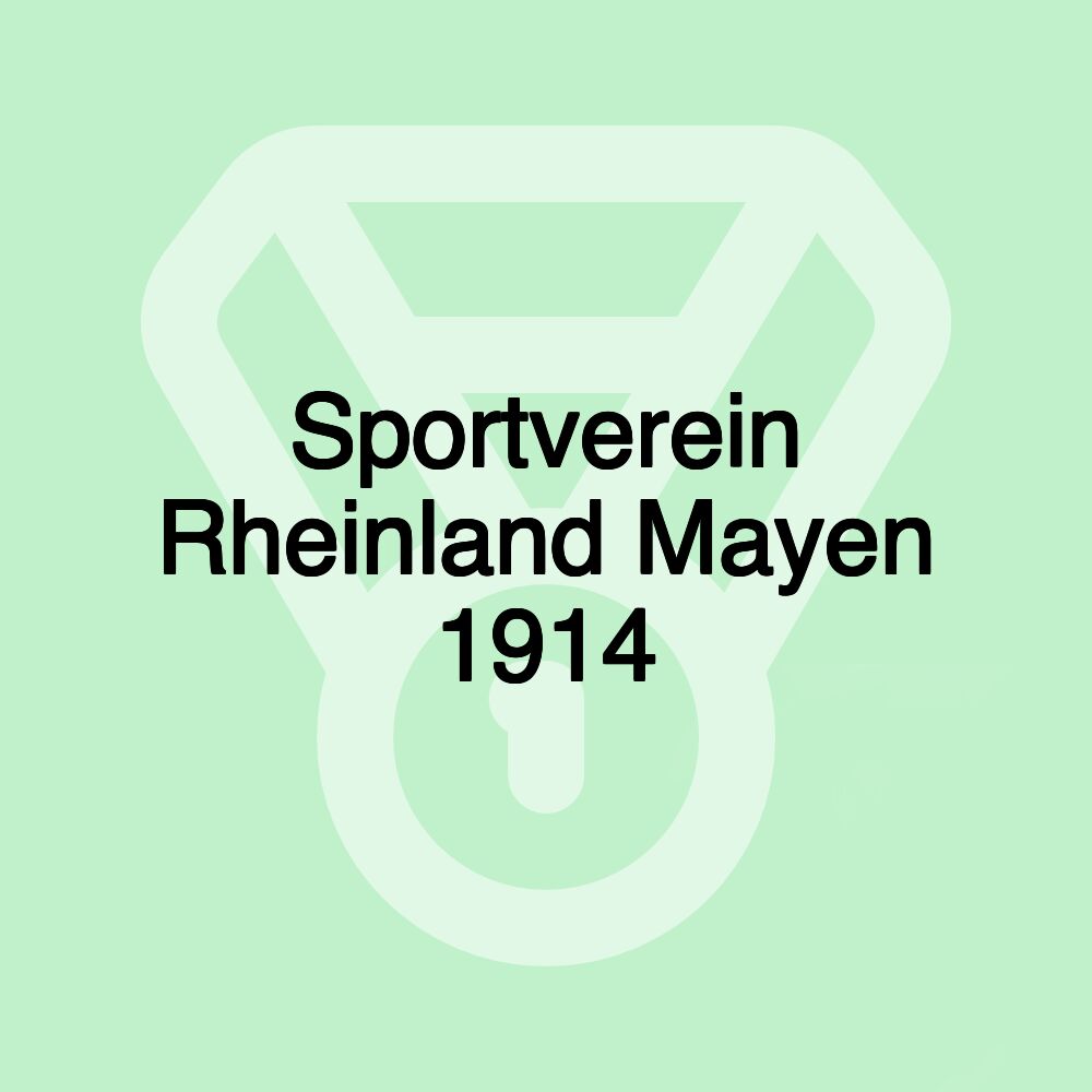 Sportverein Rheinland Mayen 1914