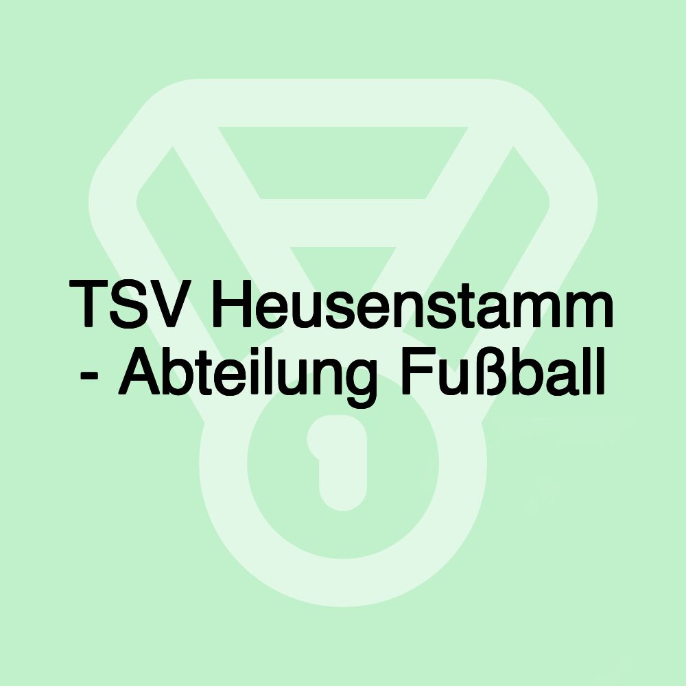 TSV Heusenstamm - Abteilung Fußball