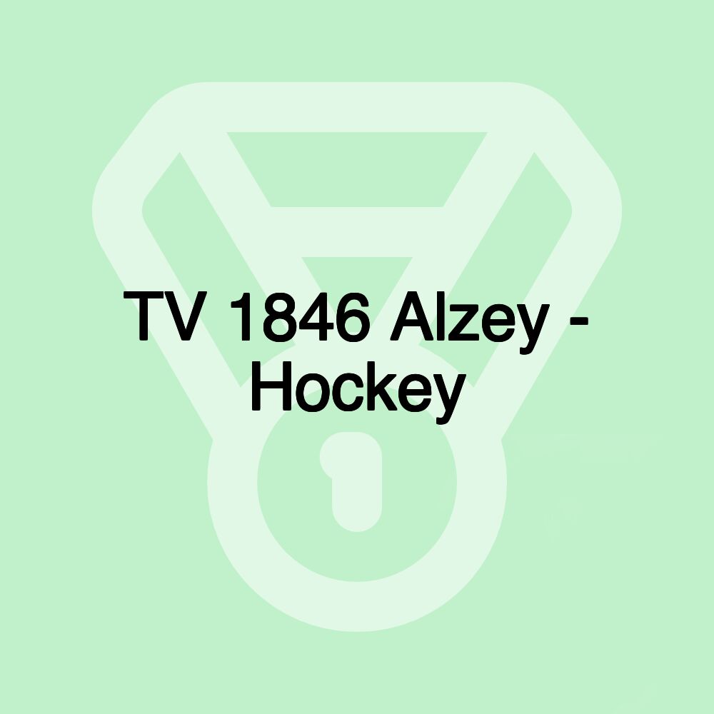 TV 1846 Alzey - Hockey