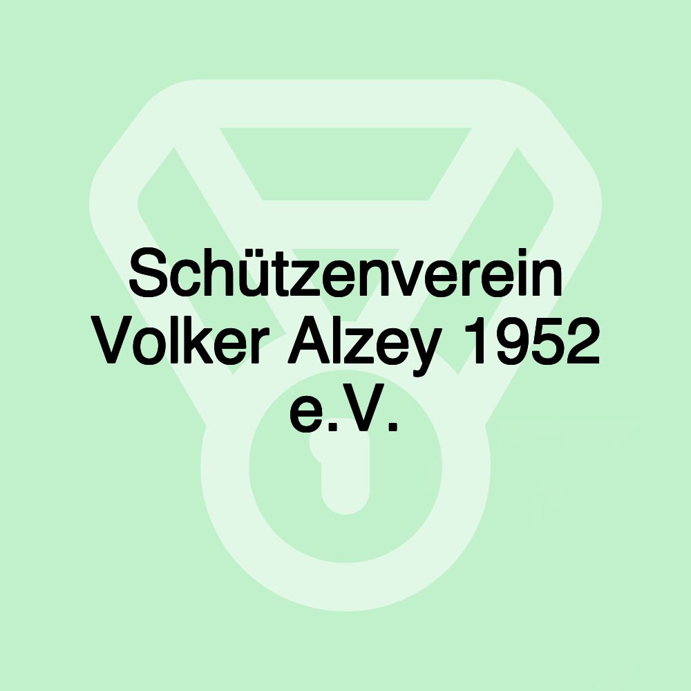 Schützenverein Volker Alzey 1952 e.V.