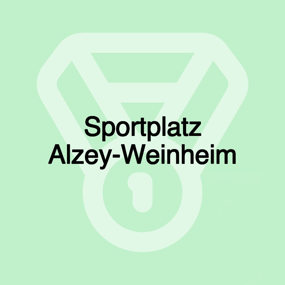 Sportplatz Alzey-Weinheim