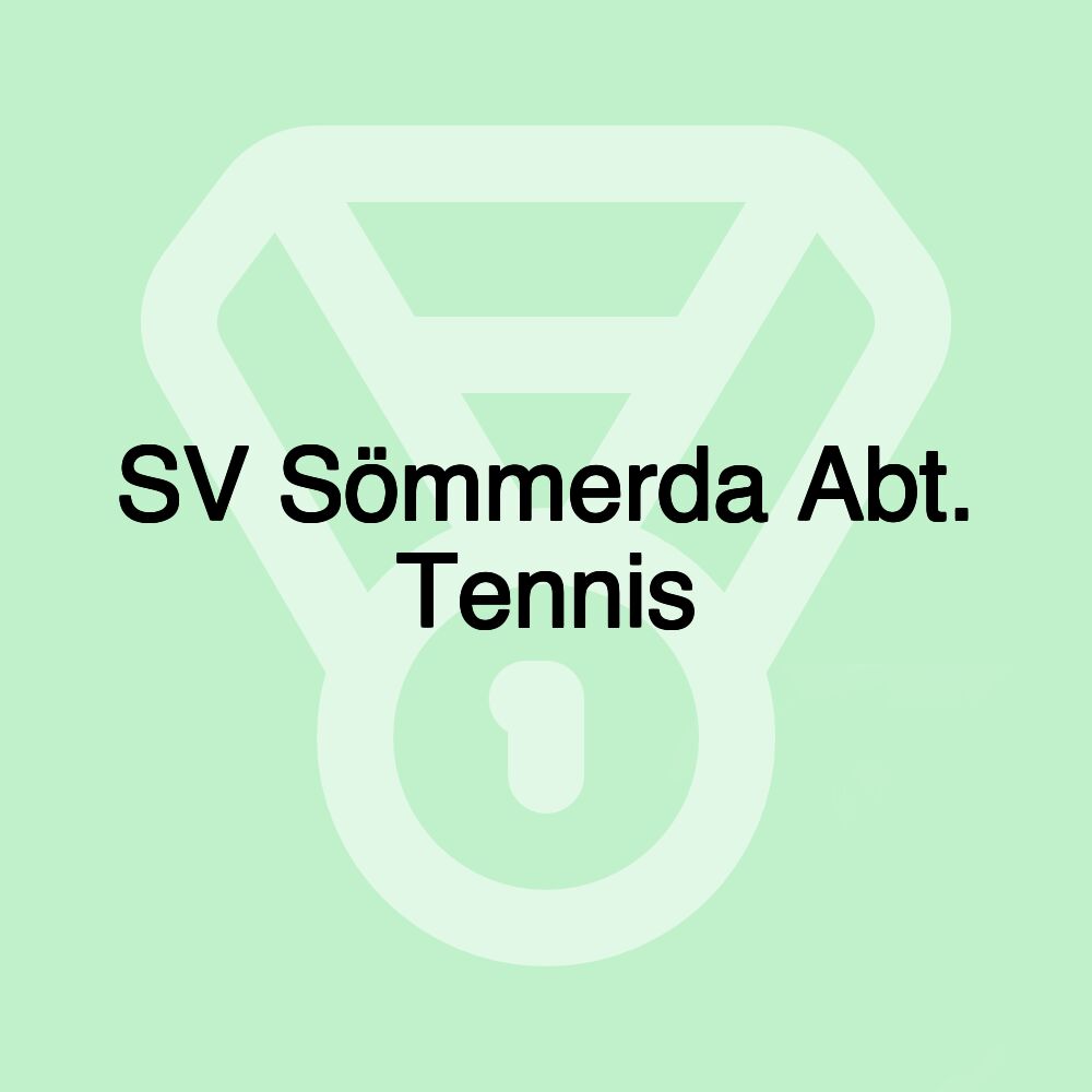 SV Sömmerda Abt. Tennis