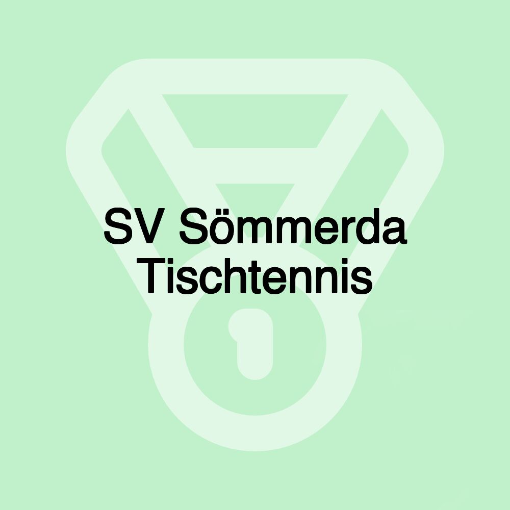 SV Sömmerda Tischtennis